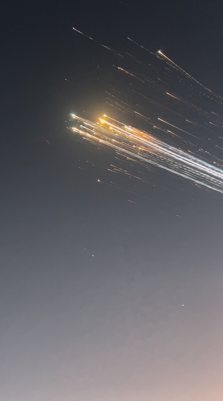 Orange balls of light fly across the sky as debris from a SpaceX rocket launched in Texas is spotted over Turks and Caicos Islands, January 16, 2025 in this screen grab obtained from social media video. Marcus Haworth@marcusahaworth/via REUTERS  THIS IMAGE HAS BEEN SUPPLIED BY A THIRD PARTY. MANDATORY CREDIT. NO RESALES. NO ARCHIVES.     TPX IMAGES OF THE DAY
