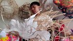 Jelang Imlek Perajin Barongsai di Sidoarjo, Kebanjiran Pesanan