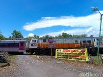 Perlintasan Sebidang KA di Tapen Sedayu Bantul Segera Ditutup Permanen