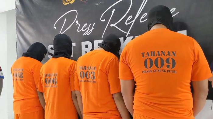 Polisi menangkap komplotan perampok yang menyekap korban dan membawa kabur Pajero.