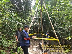2 Pria Asal Muba Ditangkap Polisi Saat Lakukan Ilegal Drilling di Musi Rawas