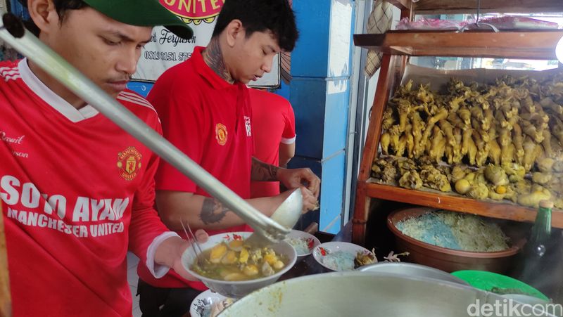 Soto Manchester United di Sidoarjo