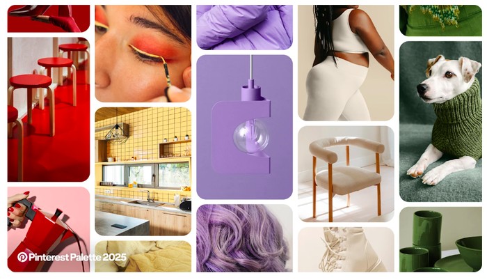 Tren Palet Warna Pinterest 2025