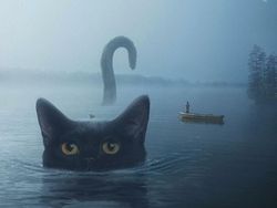 Begini Kalau Kucing Lebih Besar dari Manusia, Masih Berani Elus?