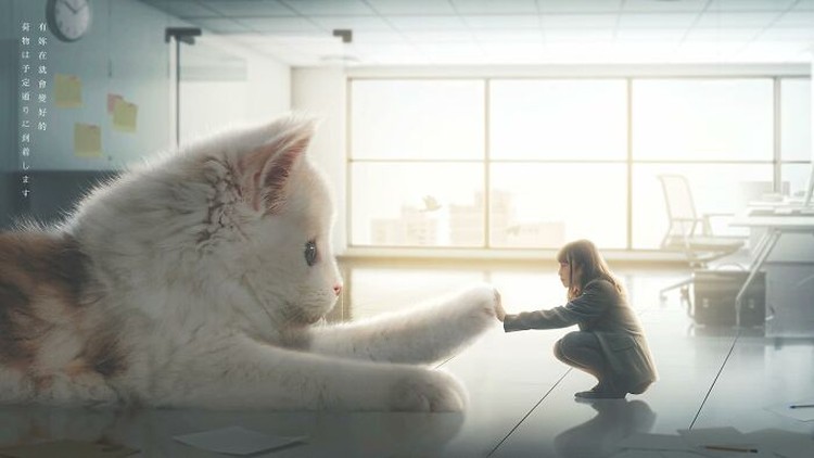 Begini Kalau Kucing Lebih Besar dari Manusia, Masih Berani Ngelus? Bagaimana jadinya kalau kucing punya tubuh yang lebih besar dari manusia. Nah kurang lebih gambarannya seperti karya seniman digital dari Taiwan, xiang_0718.
