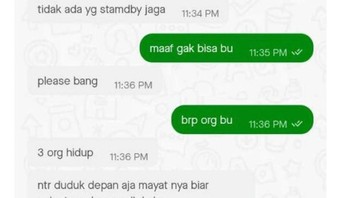 3 orang hidup, mayatnya duduk depan bareng pak driver... Foto: X.com