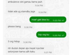 Kumpulan Chat Ojol Bikin Ngakak dan Geleng-geleng