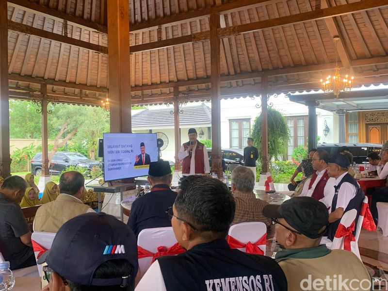 Gus Ipul Berterima Kasih ke CT karena Bangun SMA Unggulan CT ARSA. (Mulia Budi/detikcom)