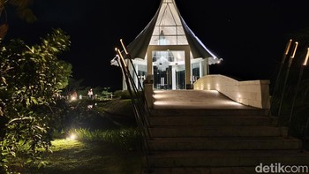 Dalam kondisi malam yang gelap, foto yang dihasilkannya pun cukup detail. Foto: Fyk/detikinet