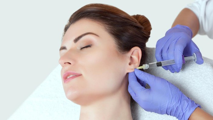 Ilustrasi filler telinga.