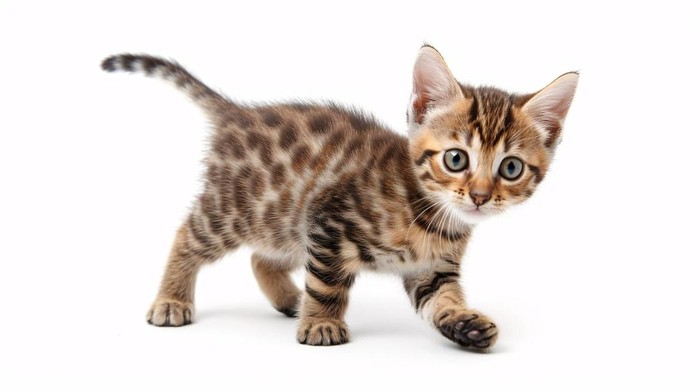 Ilustrasi kucing kecil