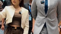 Verrell Bramasta yang kini menjabat di Komisi X DPR RI menarik perhatian usai mengajak Fuji berkunjung ke DPR.  Foto: Instagram @bramastavrl