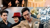 Terakhir ini keseruan Verrel saat merayakan ulang tahunnya. Lengkap dengan posenya saat tiup lilin dan potong kue ulang tahun yang mewah.  Foto: Instagram @bramastavrl