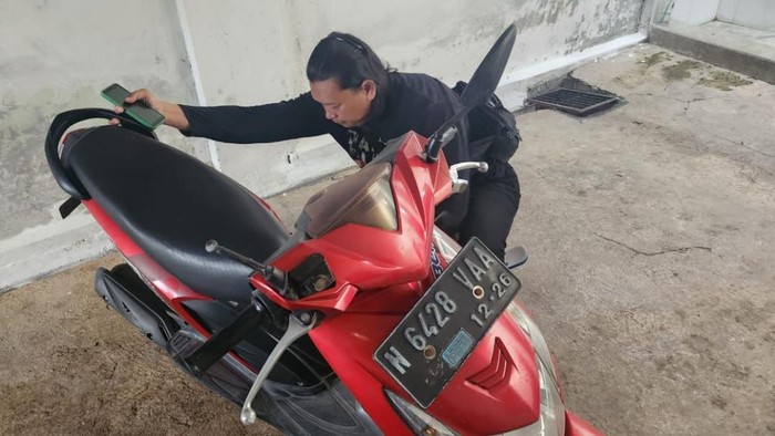 Motor korban pembegalan di Pasuruan