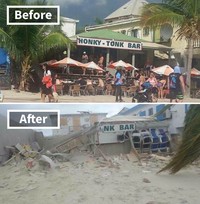 Ngeri! Potret Badai Sebelum dan Setelah Menerjang