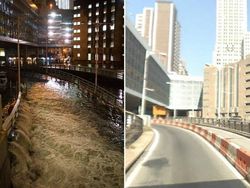 Ngeri! Potret Badai Sebelum dan Setelah Menerjang