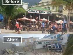 Ngeri! Potret Badai Sebelum dan Setelah Menerjang