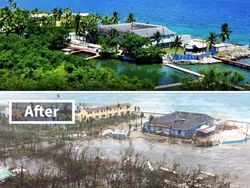 Ngeri! Potret Badai Sebelum dan Setelah Menerjang