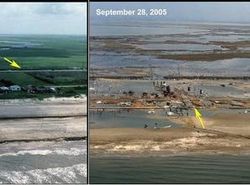 Ngeri! Potret Badai Sebelum dan Setelah Menerjang