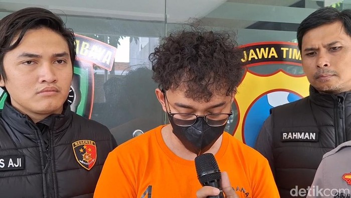 M Ilham tersangka pembunuhan Anniyah di hotel kawasan Tunjungan Surabaya