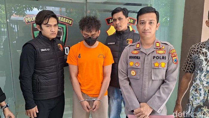 M Ilham tersangka pembunuhan Anniyah di hotel kawasan Tunjungan Surabaya