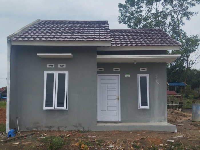 Penampakan  rumah di Pondok Berlian Indah