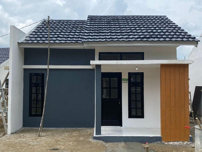 Penampakan  rumah di Quensha Residence