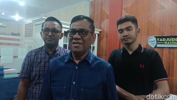 Pengacara Maryam, Tadjuddin Rachman. Ihwan Gunawan/detikSulsel