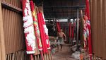 Permintaan Hio Meningkat Jelang Imlek di Medan, Begini Pembuatannya