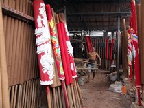 Permintaan Hio Meningkat Jelang Imlek di Medan, Begini Pembuatannya