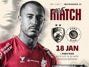 PSM Makassar Vs PSBS Biak Tayang di Mana? Ini Jadwal dan Cara Nontonnya