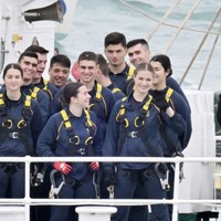 Setelah melakukan pelatihan militer Angkatan Darat, calon Ratu Spanyol, Putri Leonor kembali melakukan latihan militer lainnya. Putri Leonor berlayar selama lima bulan untuk latihan Angkatan Laut.  Foto: dok. Instagram @casareal.es