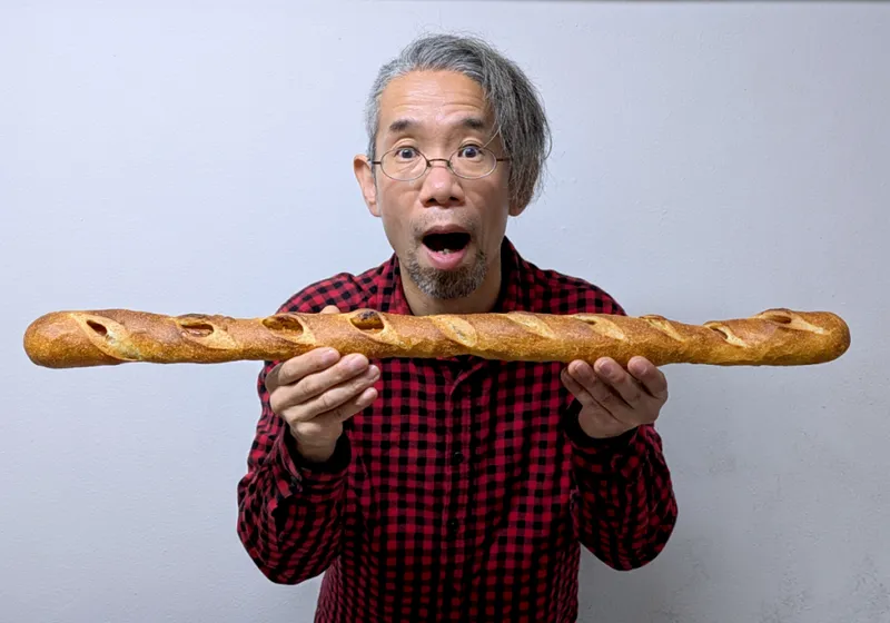 roti sepanjang 85 cm di Jepang