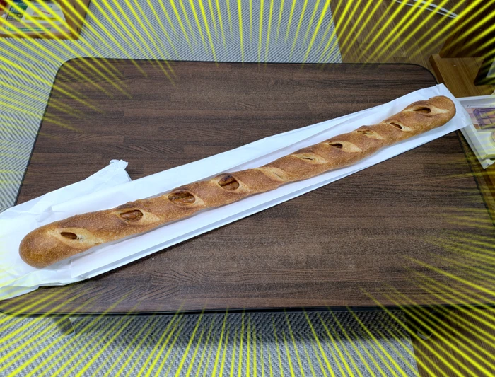 roti sepanjang 85 cm di Jepang