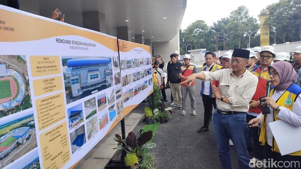 Penampakan renovasi Stadion Kanjuruhan yang telah tuntas