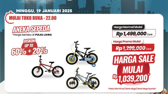 Transmart Full Day Sale-Sepeda