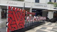 Villaggio Outlets di Karawang Barat adalah destinasi wisata belanja baru yang menarik pengunjung untuk bersantai dan berfoto di akhir pekan. (Asti Azhari/detikTravel)
