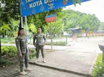 Satpol PP Denpasar Awasi Fasilitas Publik Imbas Permainan Koin Jagat