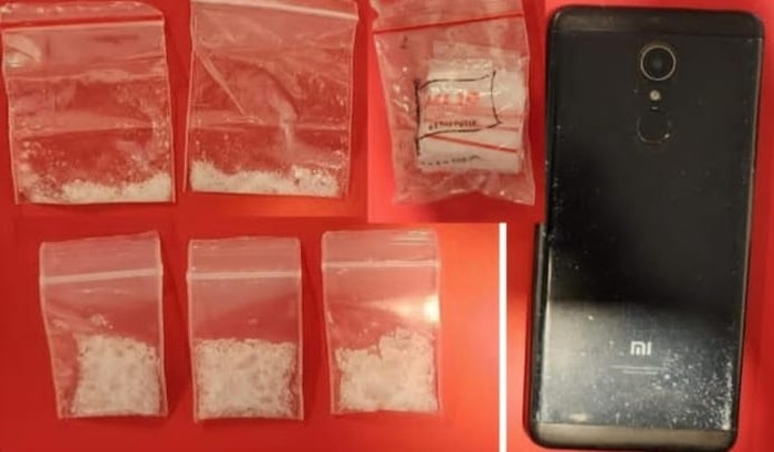 Barang bukti pengedar sabu banjar sugihan