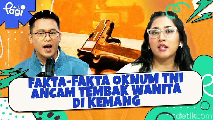 Detik Pagi edisi Senin, 20 Januari 2025 membahas Fakta-fakta Oknum TNI Ancam Tembak Wanita di Kemang