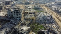 AFP mencatat, pada 1 Desember 2024, setidaknya 69 persen bangunan di Gaza hancur atau rusak. Jumlah bangunan yang rusak mencapai 170.812 gedung. 