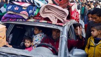 Sementara itu warga Gaza sudah mulai kembali ke rumah mereka.
