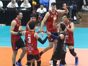 Proliga 2025: Jakarta LavAni Livin Transmedia Sikat Bank Sumsel Babel 3-0