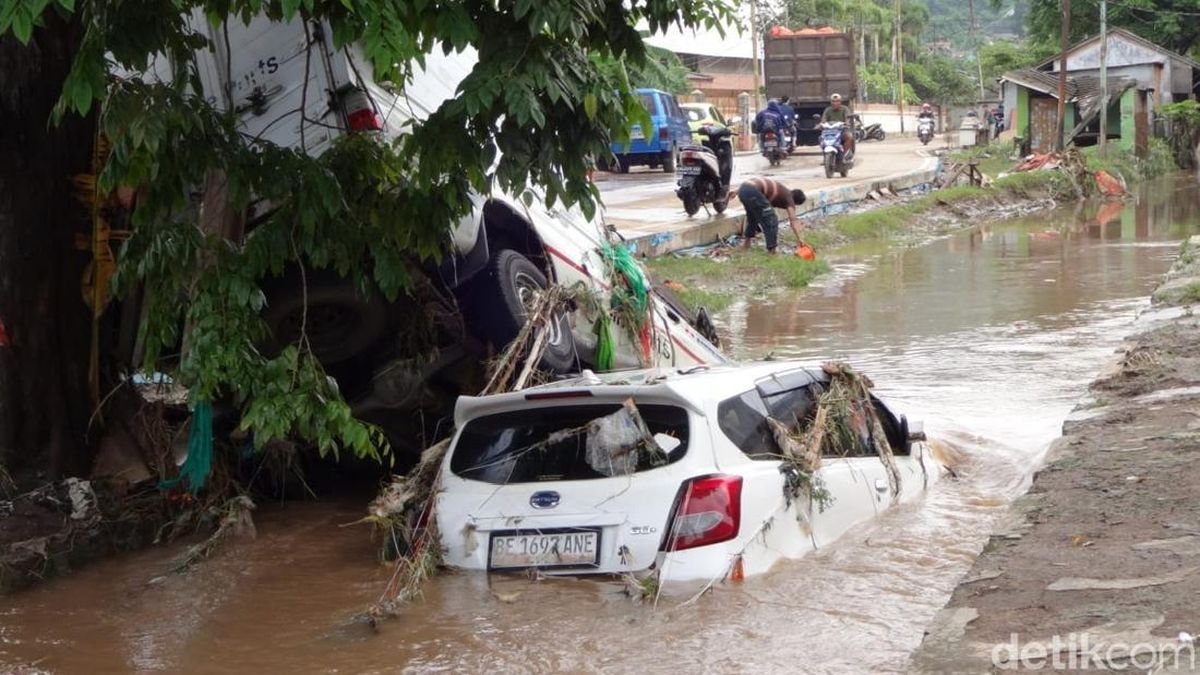 Kondisi banjir Bandar Lampung