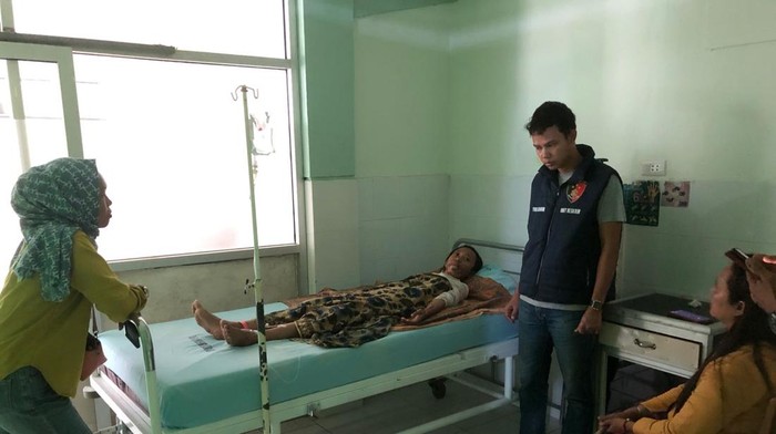 Kondisi terkini anak yang dibakar ayah kandungnya di Muara Enim.