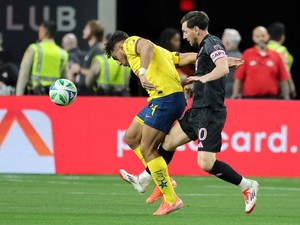 Messi Bikin Gol, Inter Miami Kalahkan Club America di Laga Uji Coba