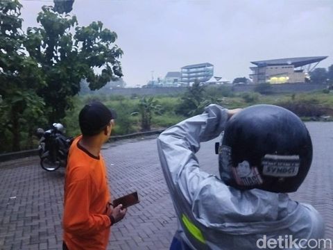 Lokasi kaburnya seorang pasien RSJD dr Arif Zainuddin Solo, Minggu (19/1/2025) sore.