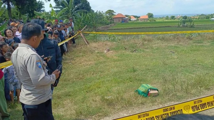 Lokasi penemuan jasad bayi di Cirebon