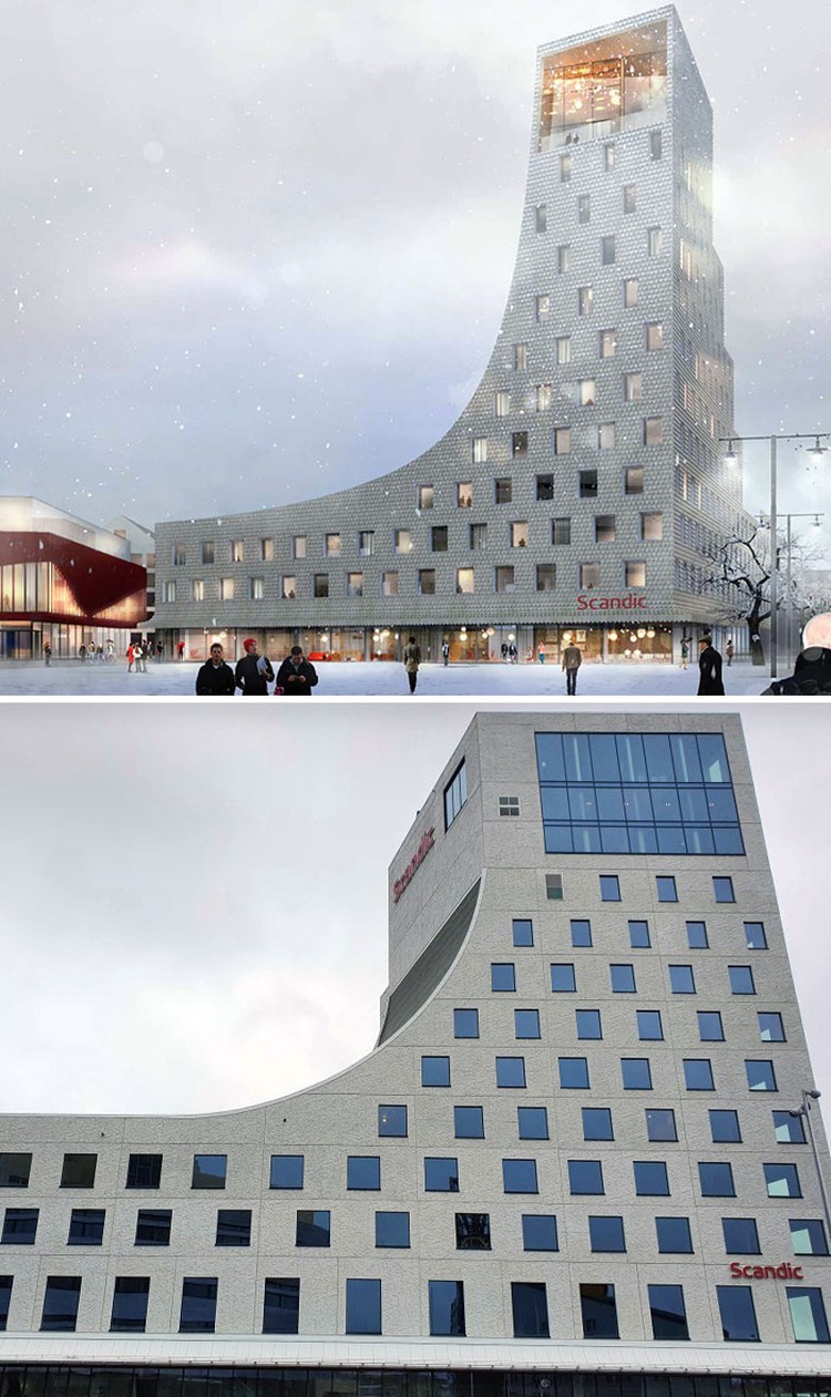 Sedih Tapi Lucu, Ketika Desain Gedung yang Dibuat Arsitek Tak Sesuai