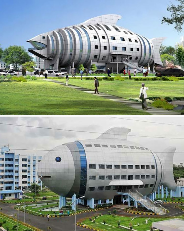 Sedih Tapi Lucu, Ketika Desain Gedung yang Dibuat Arsitek Tak Sesuai
